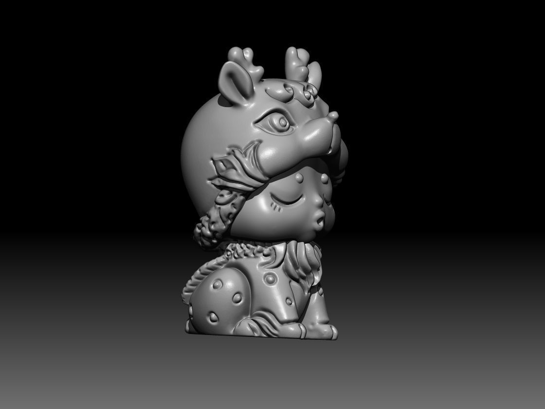 Chibi Dragon 3D print model_1