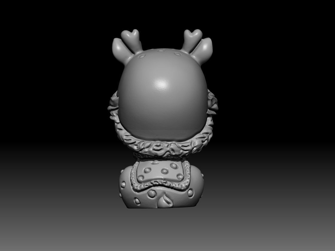 Chibi Dragon 3D print model_2