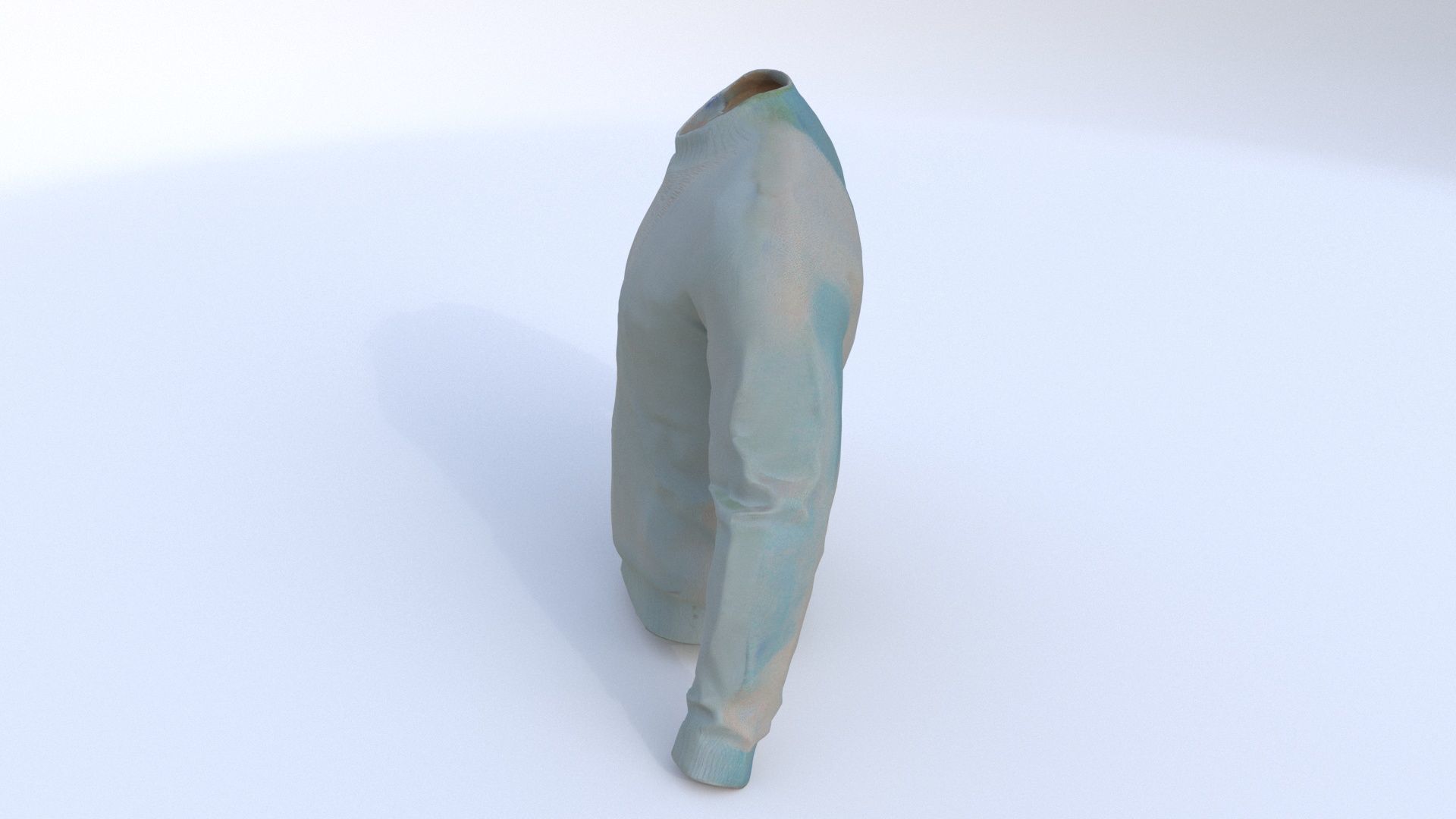 Wool Sweater 2 3D model_2