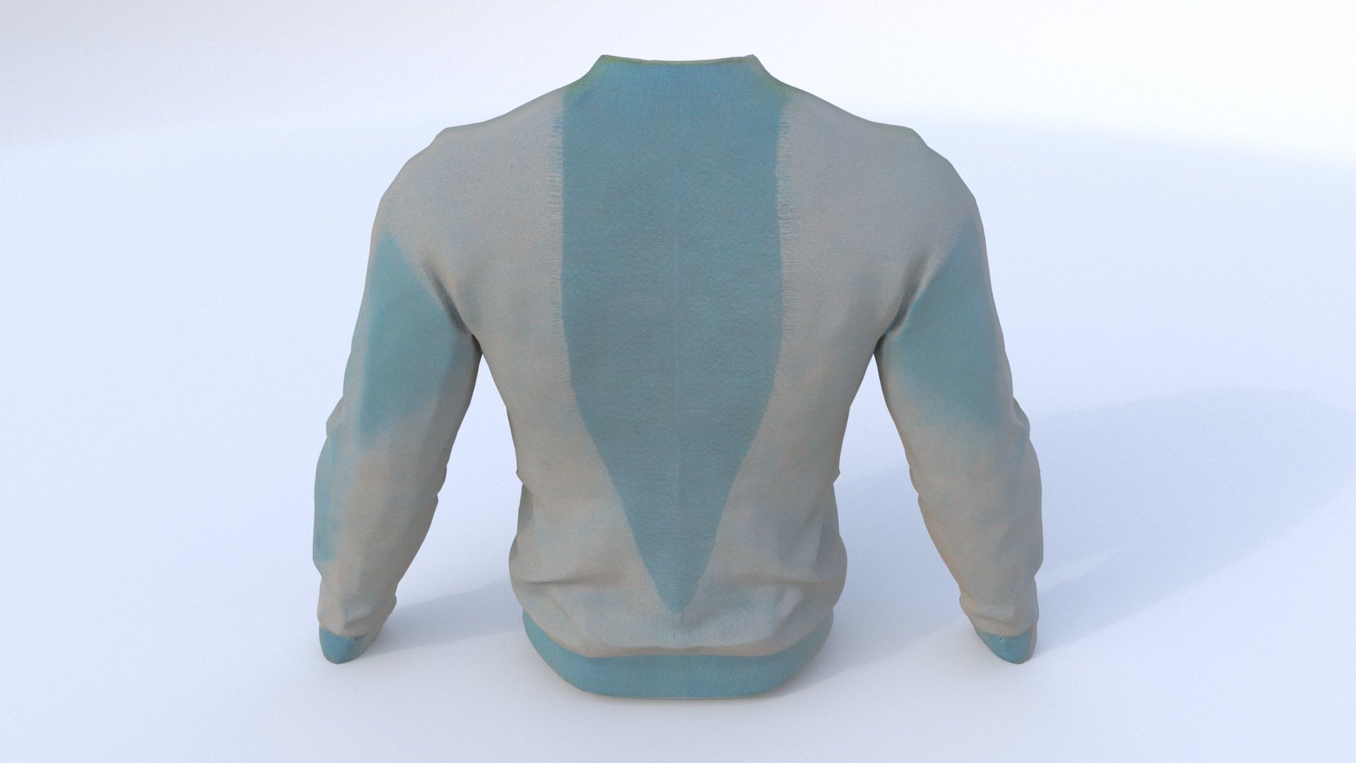 Wool Sweater 2 3D model_4