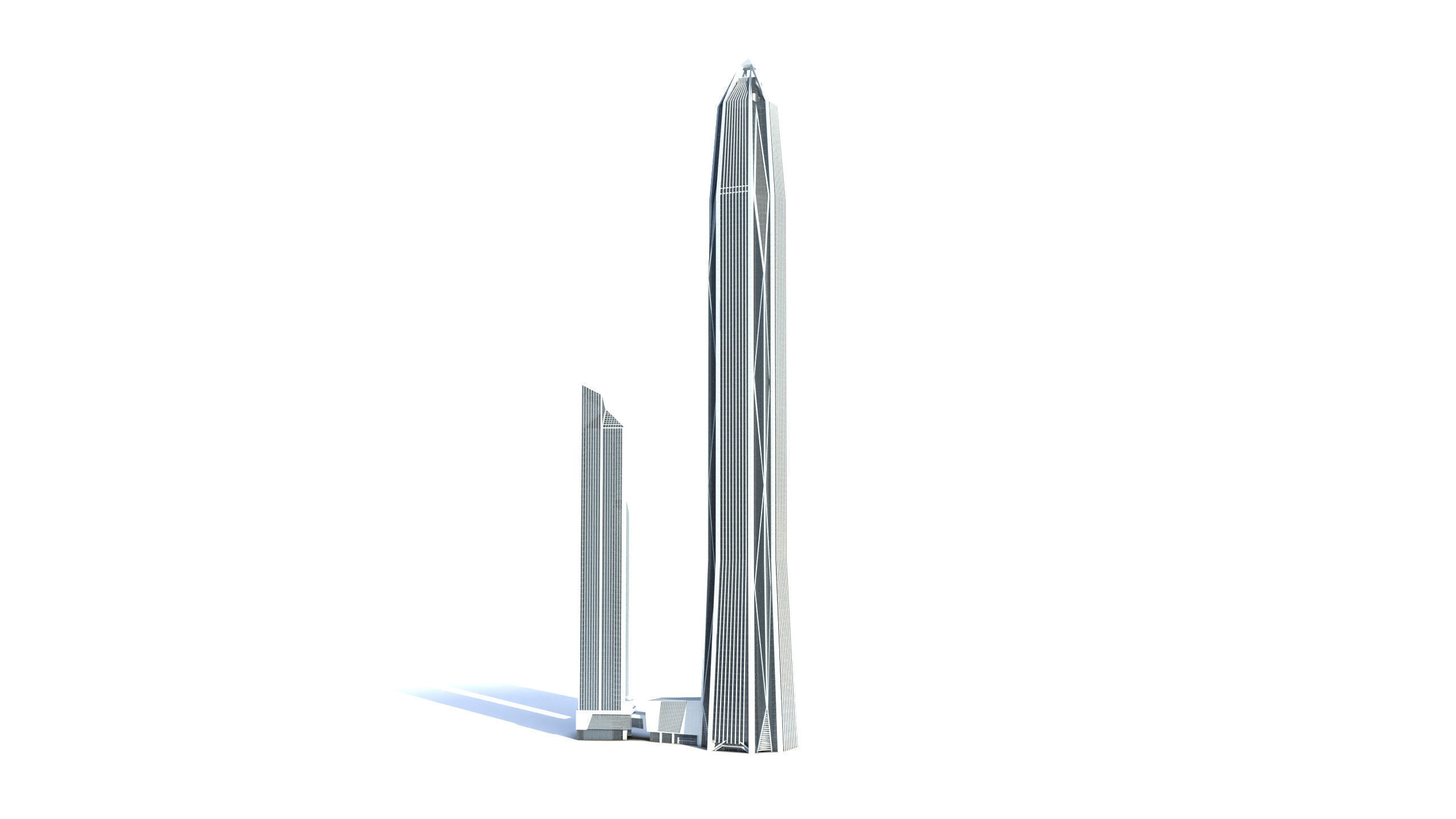Tallest buildings in the world 3D Model Collection_84
