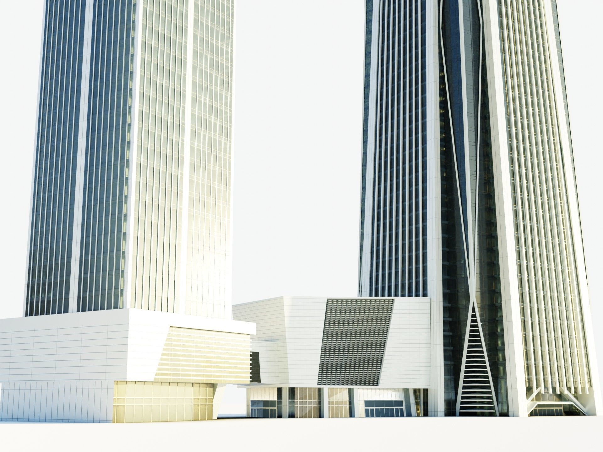 Tallest buildings in the world 3D Model Collection_91