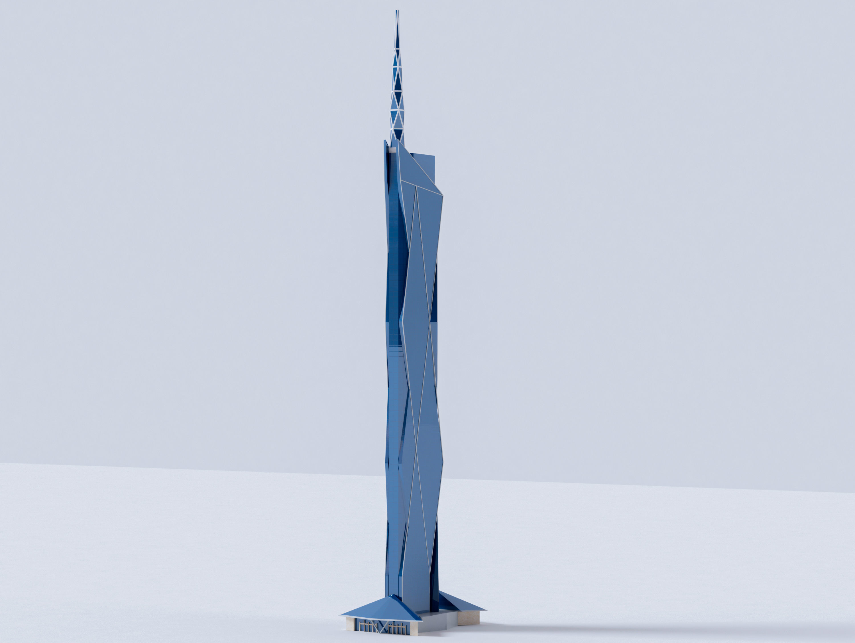 Tallest buildings in the world 3D Model Collection_50