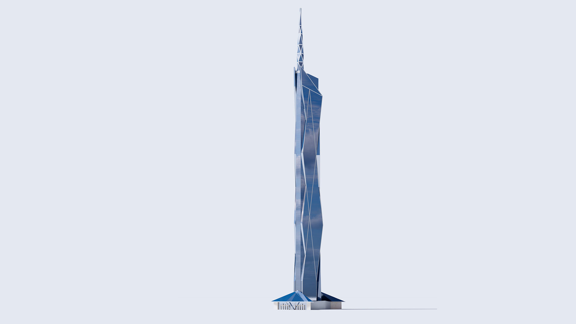 Tallest buildings in the world 3D Model Collection_52
