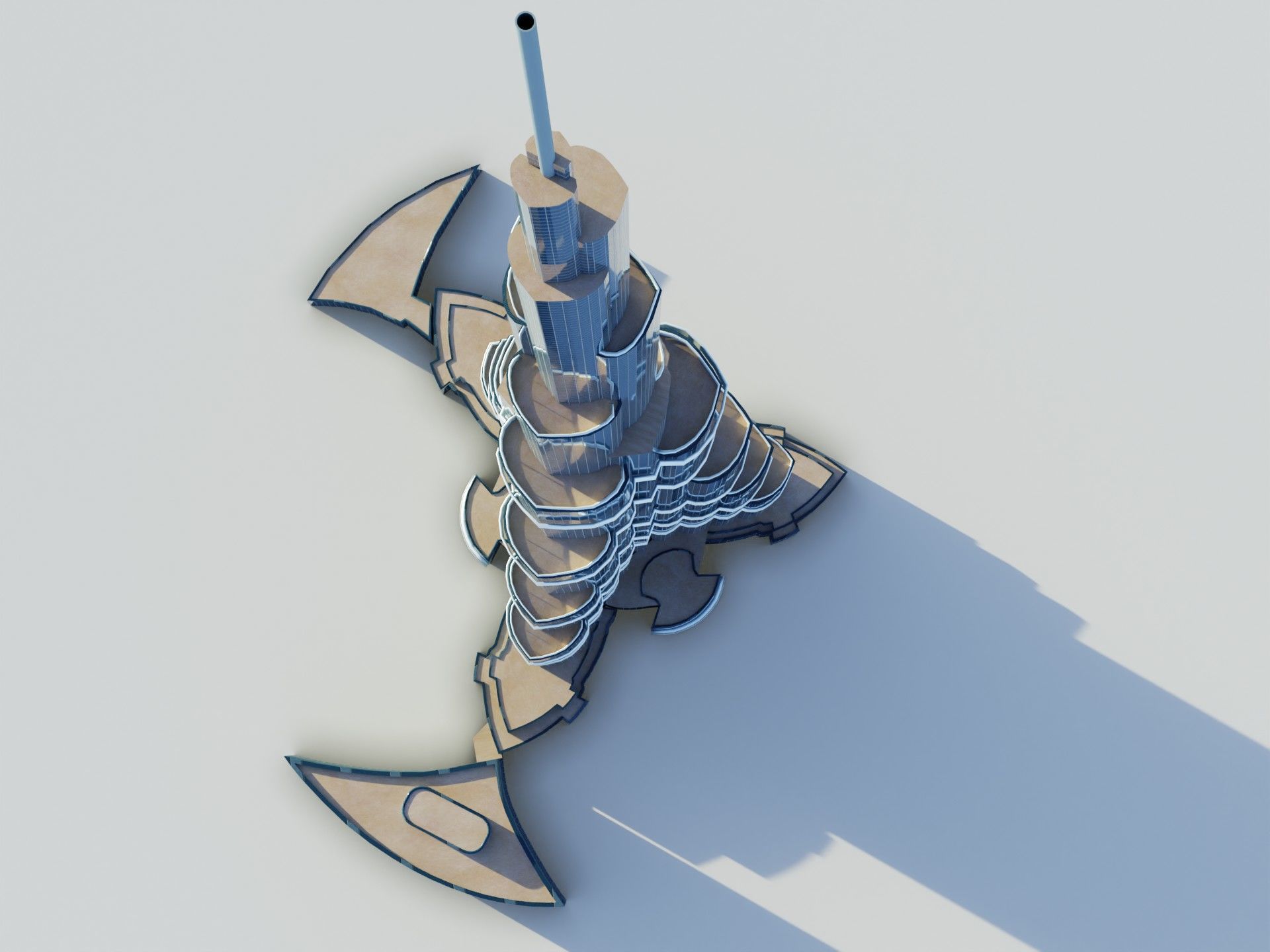 Tallest buildings in the world 3D Model Collection_36