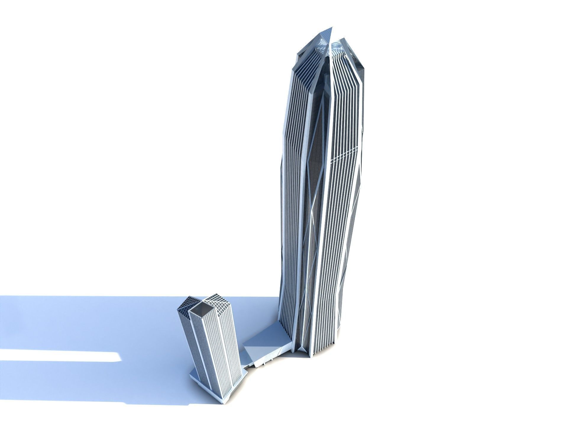 Tallest buildings in the world 3D Model Collection_86
