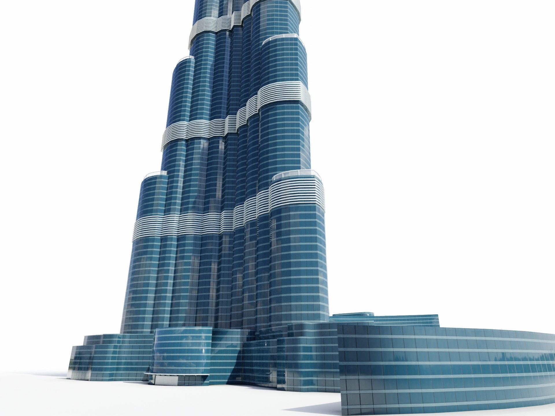 Tallest buildings in the world 3D Model Collection_31