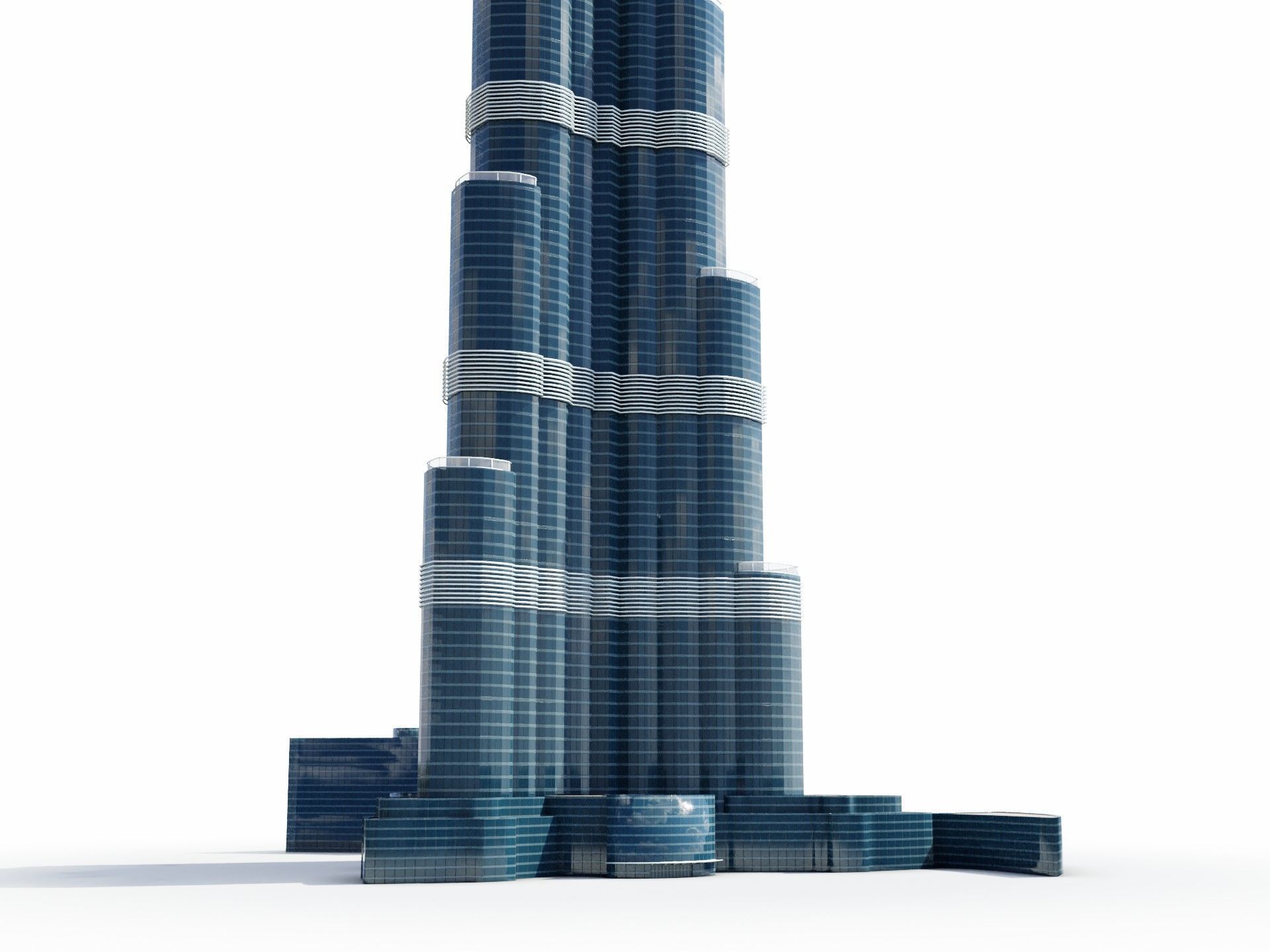 Tallest buildings in the world 3D Model Collection_29