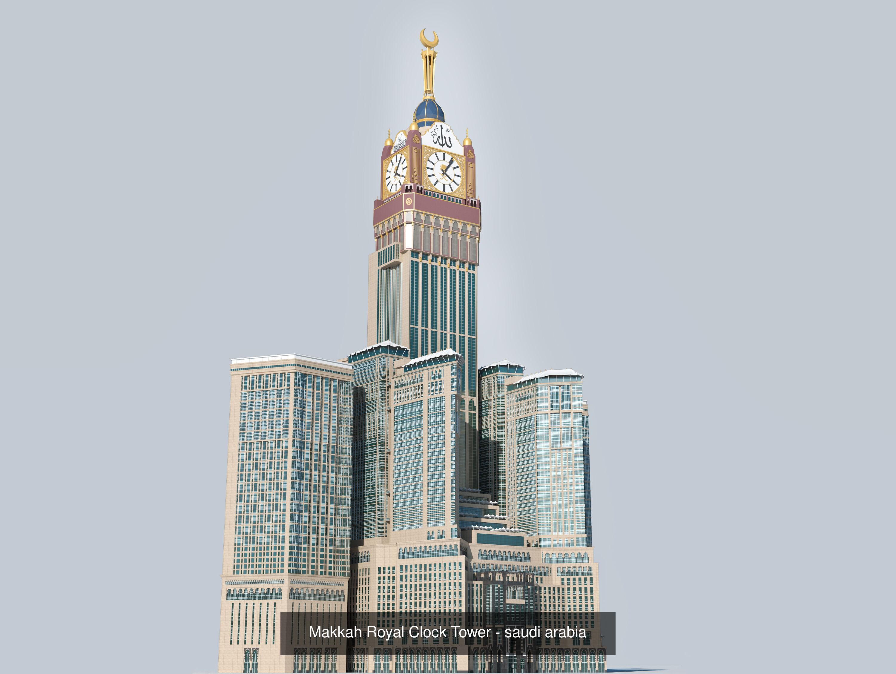 Tallest buildings in the world 3D Model Collection_7