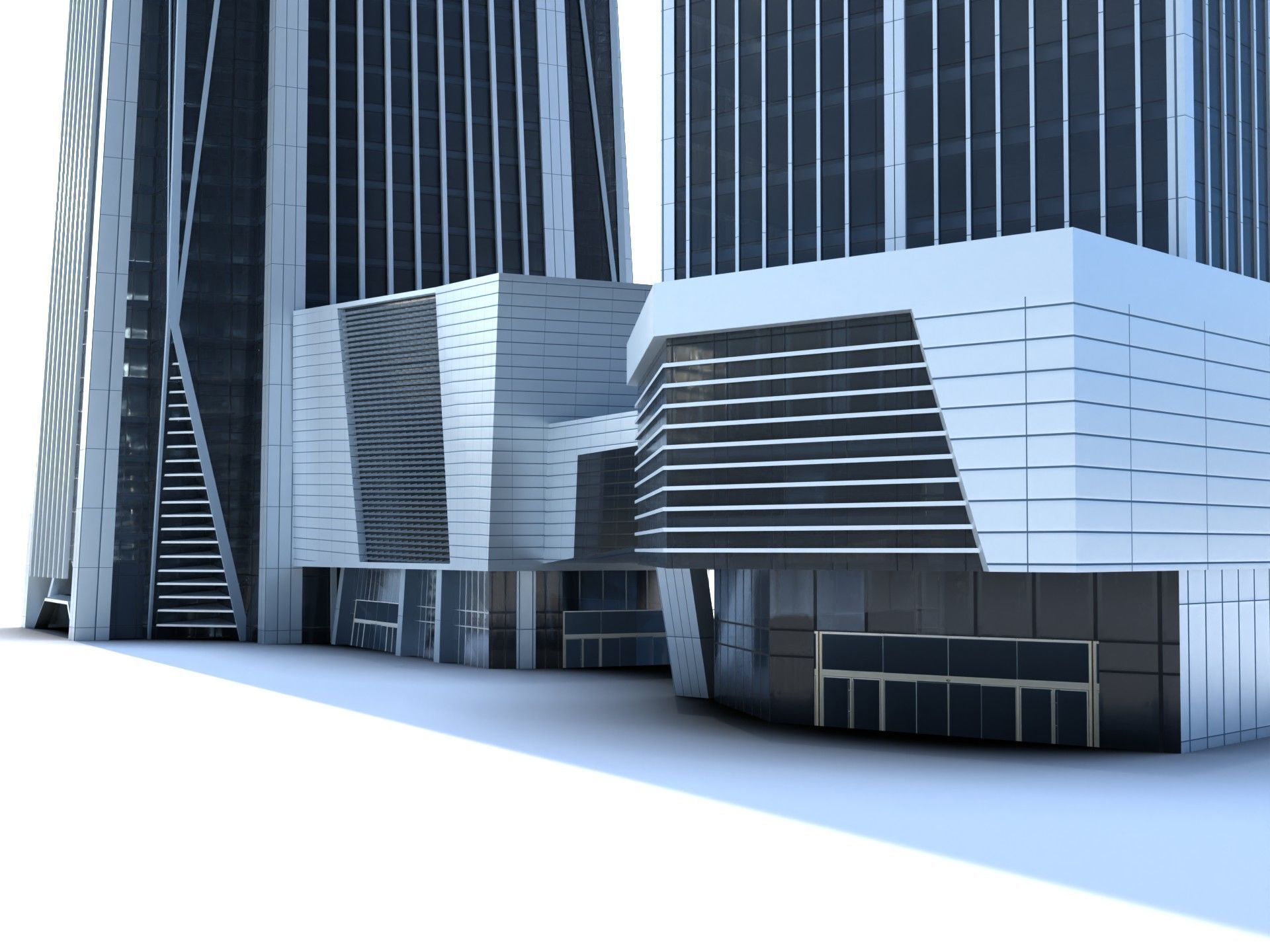 Tallest buildings in the world 3D Model Collection_87