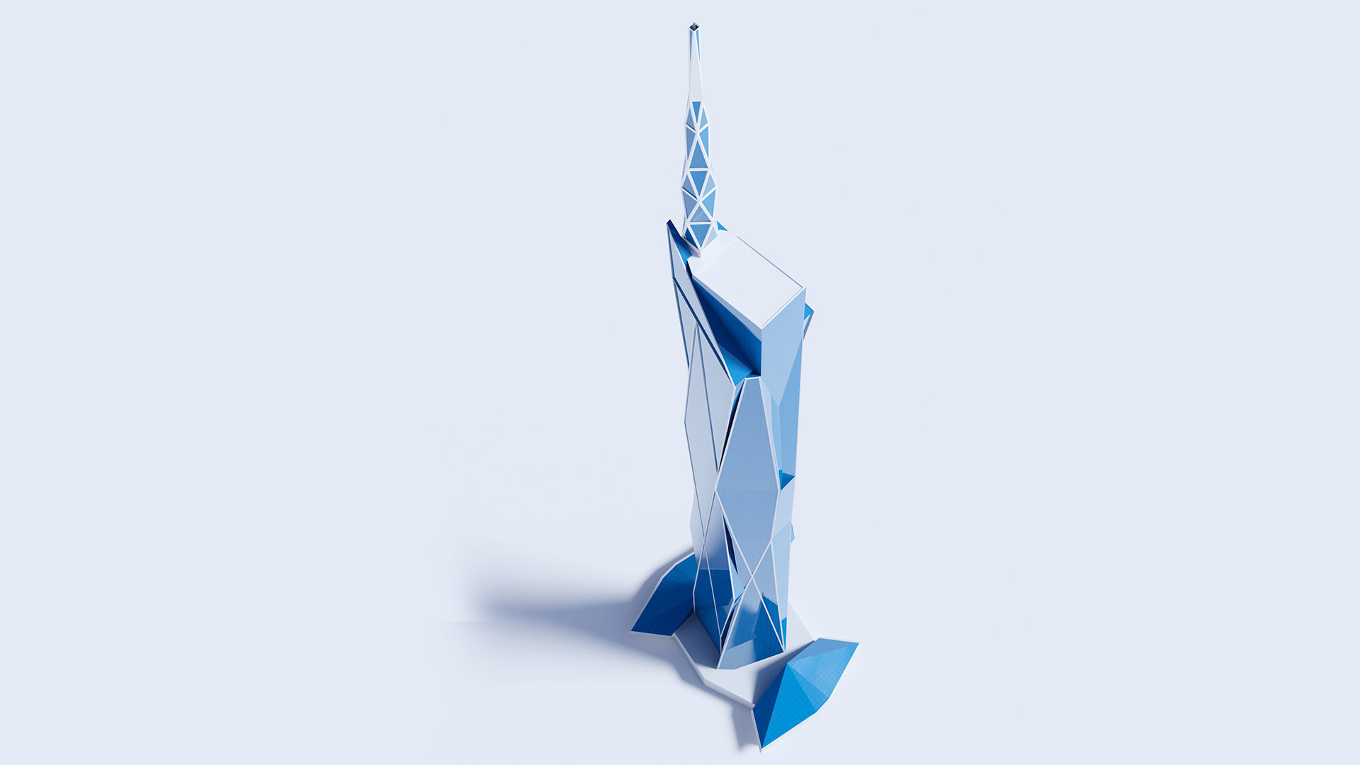 Tallest buildings in the world 3D Model Collection_48