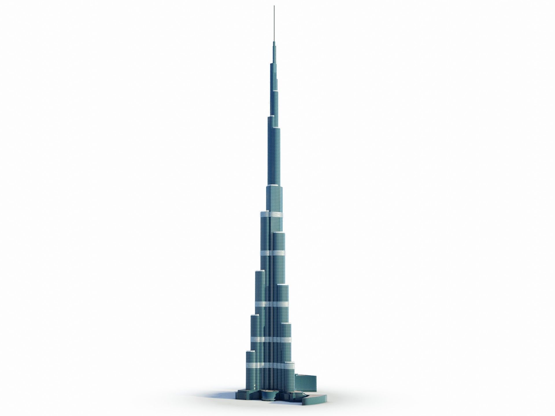 Tallest buildings in the world 3D Model Collection_27