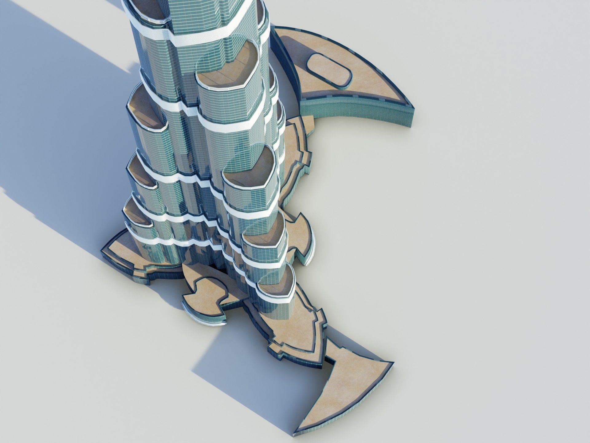 Tallest buildings in the world 3D Model Collection_34