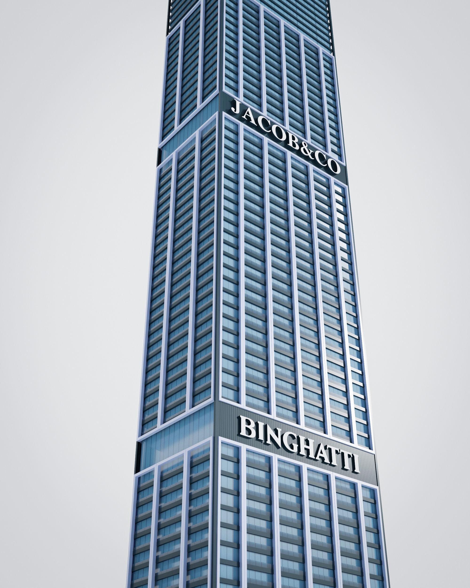 Tallest buildings in the world 3D Model Collection_95