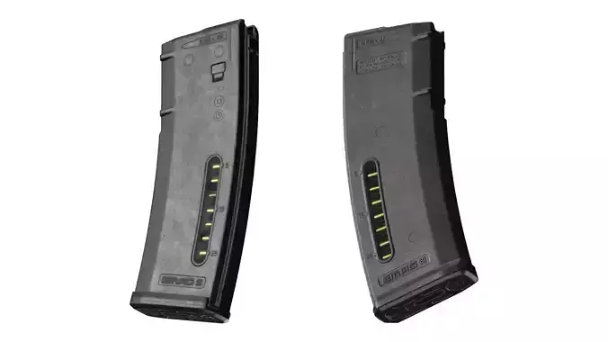 MAGPUL EMAG Low-poly 3D model
