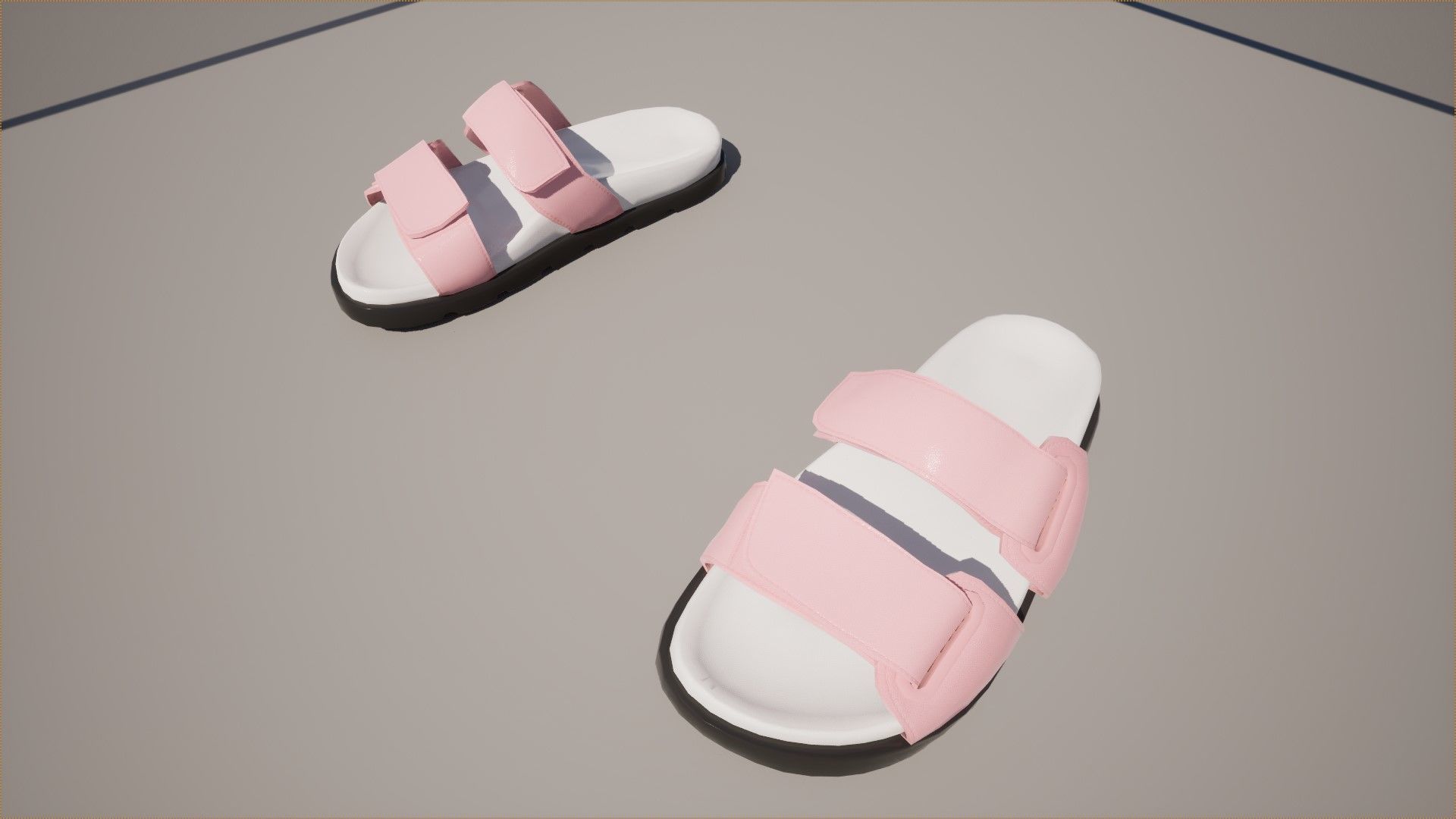 Summer Outfit 3 - Male - Female MH - UE5 Skeletons - Rigged Low-poly 3D model_23