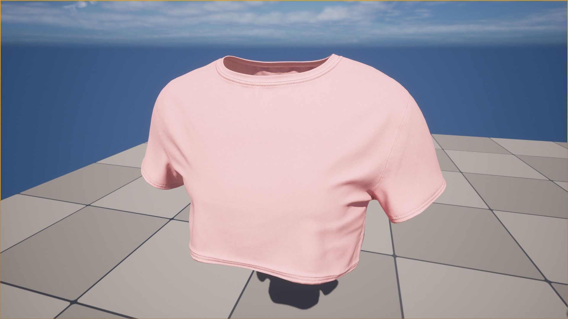 Summer Outfit 3 - Male - Female MH - UE5 Skeletons - Rigged Low-poly 3D model_22