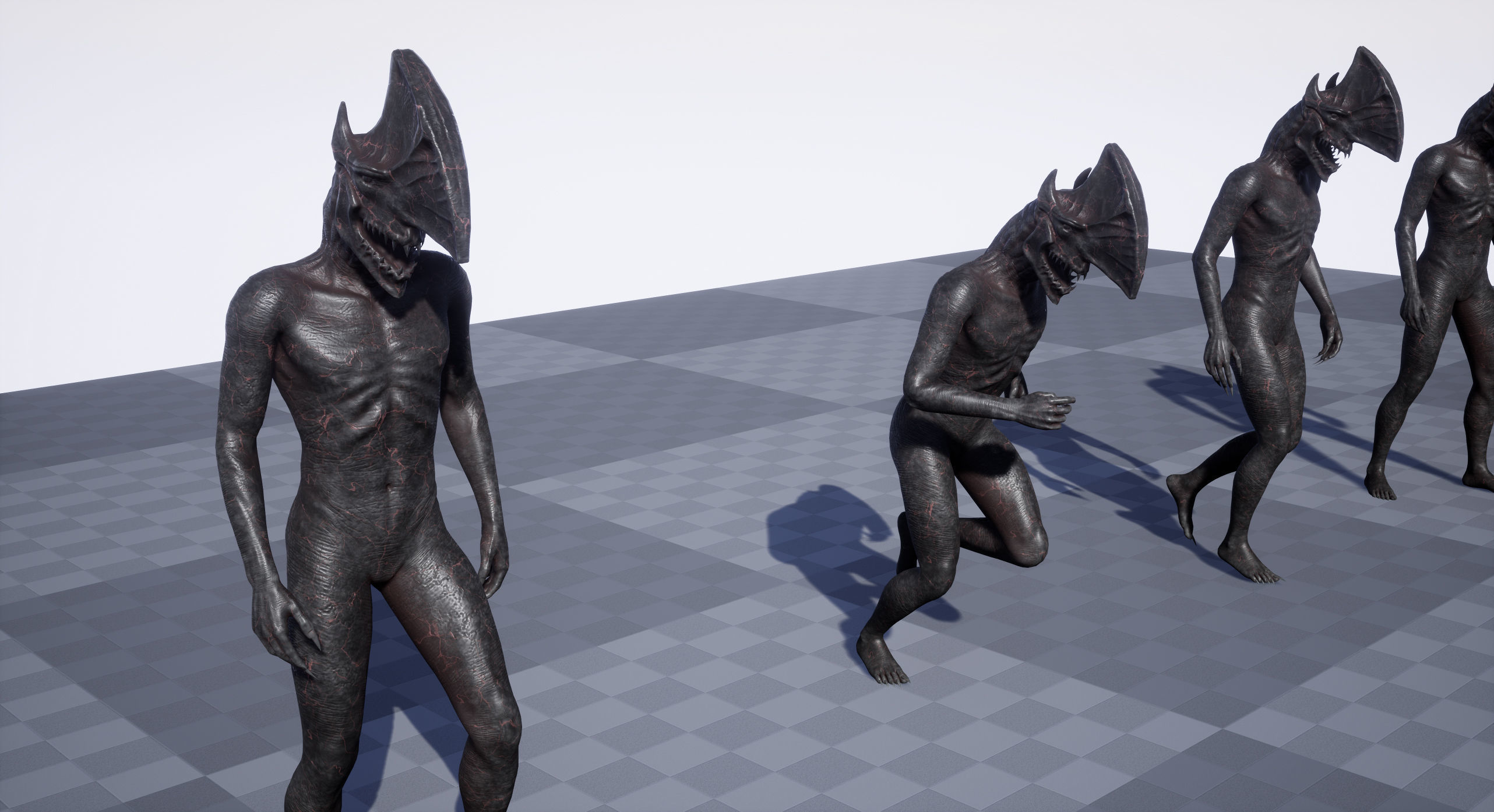 Homuncul2 Low-poly 3D model_12