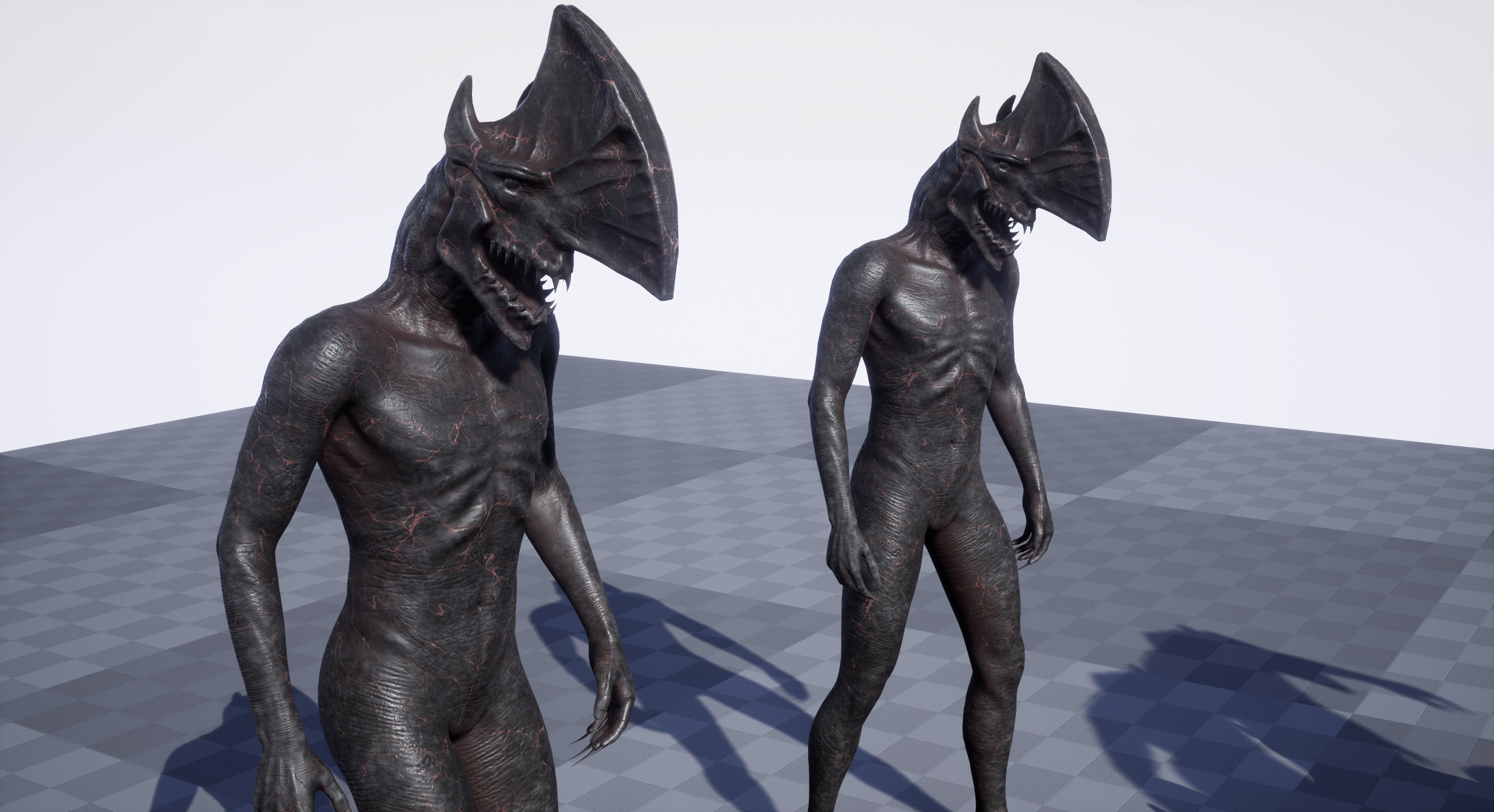 Homuncul2 Low-poly 3D model_11