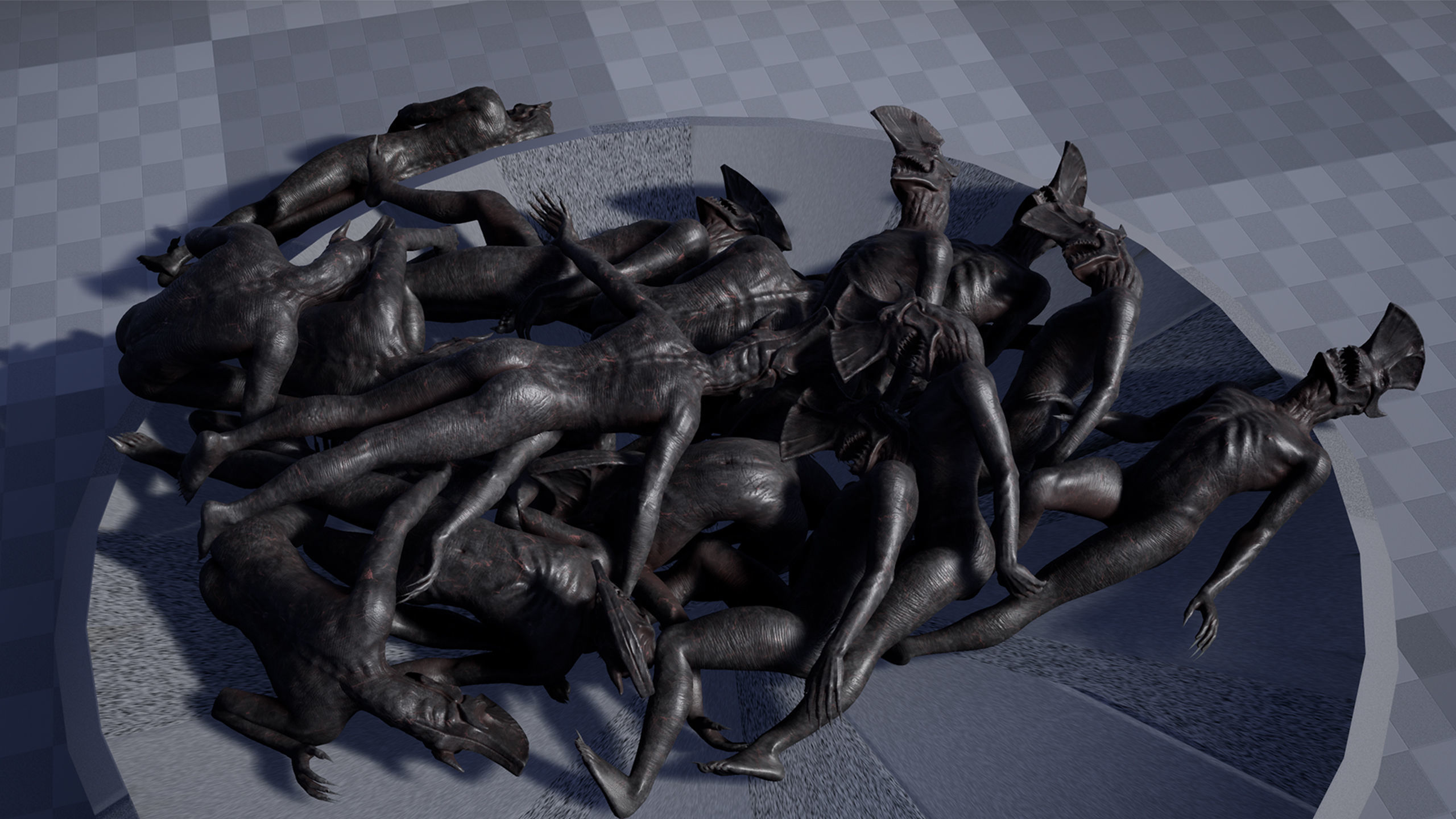 Homuncul2 Low-poly 3D model_10