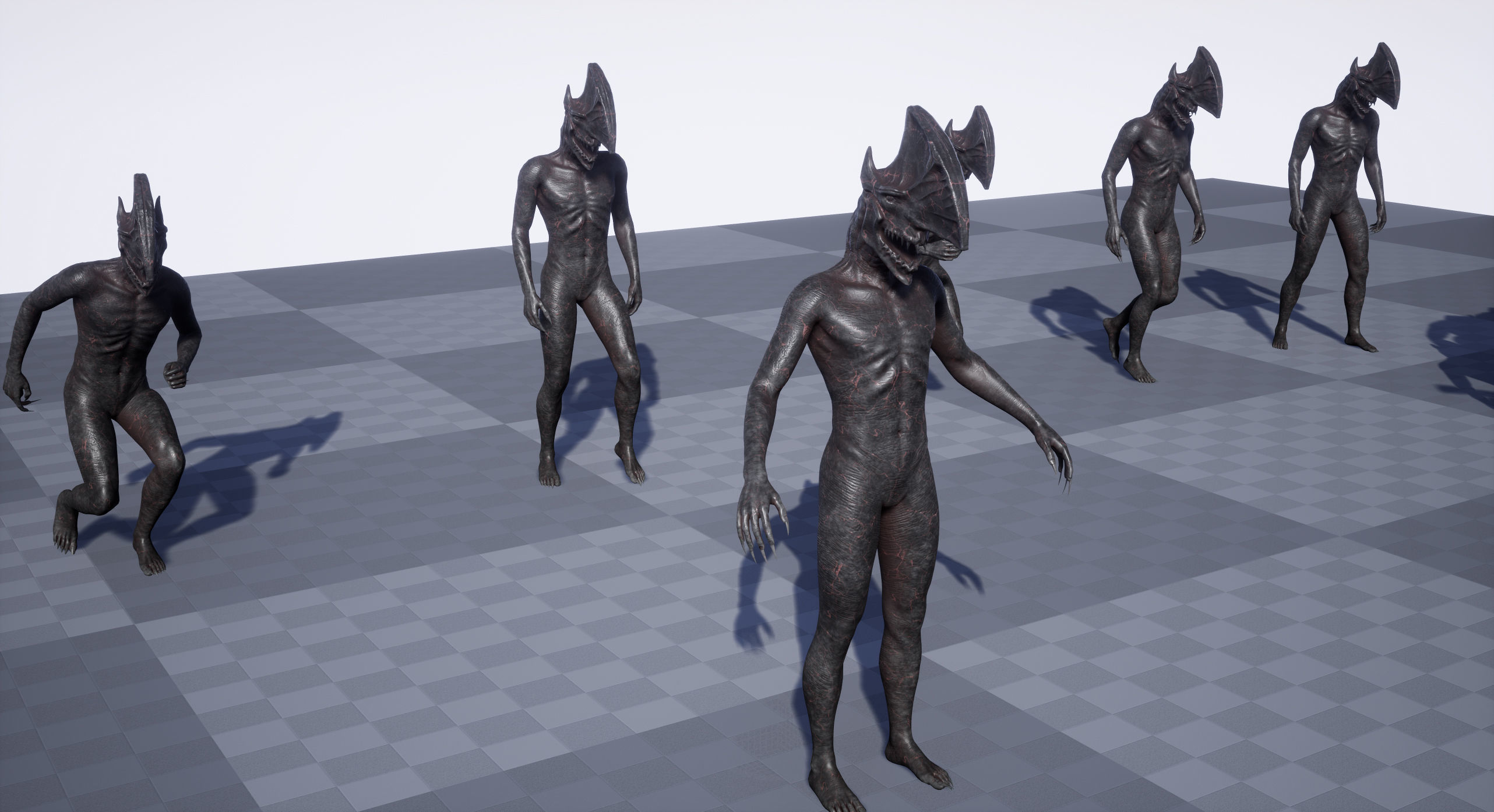 Homuncul2 Low-poly 3D model_14