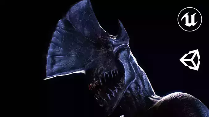 Homuncul2 Low-poly 3D model