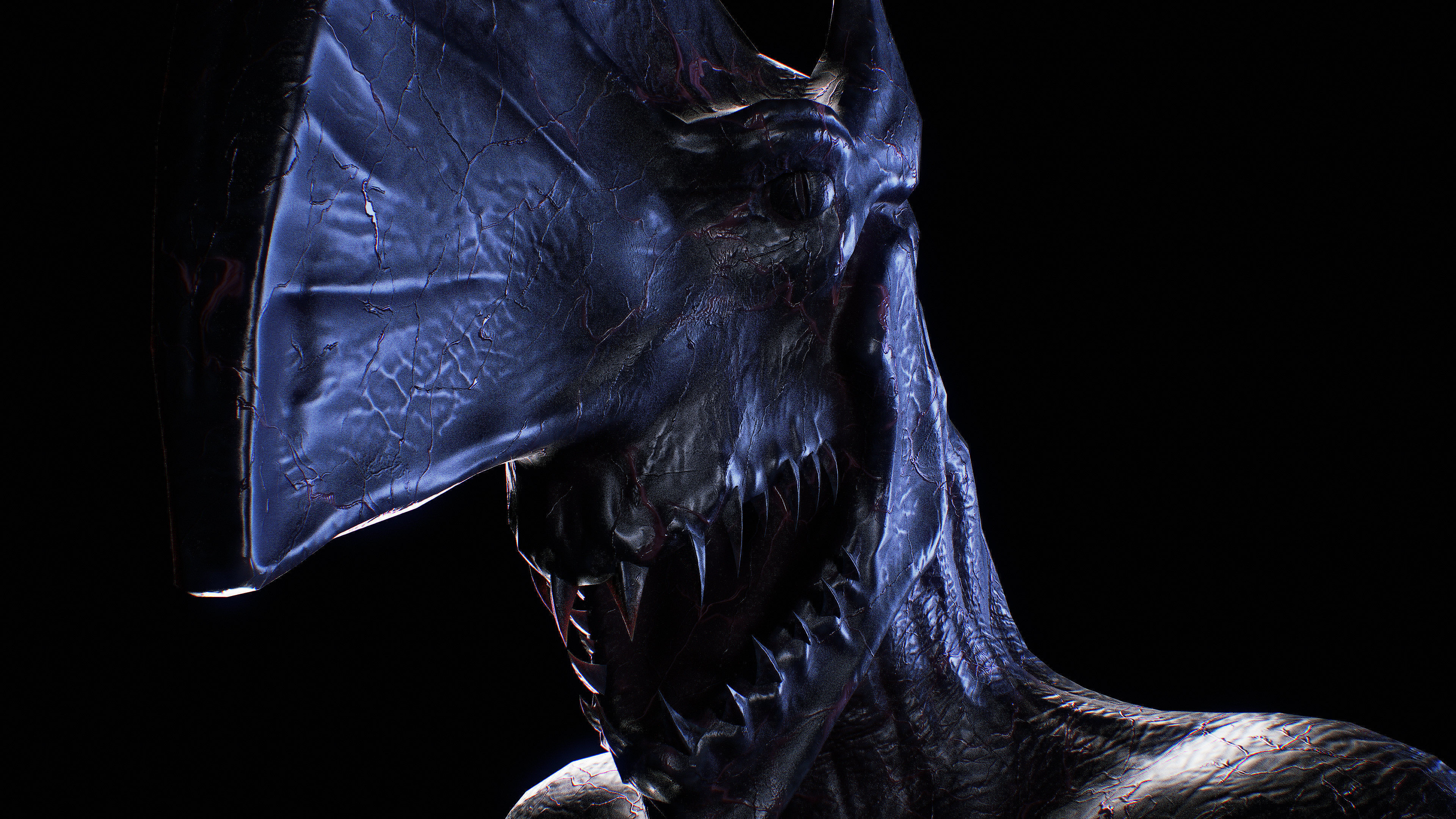 Homuncul2 Low-poly 3D model_3