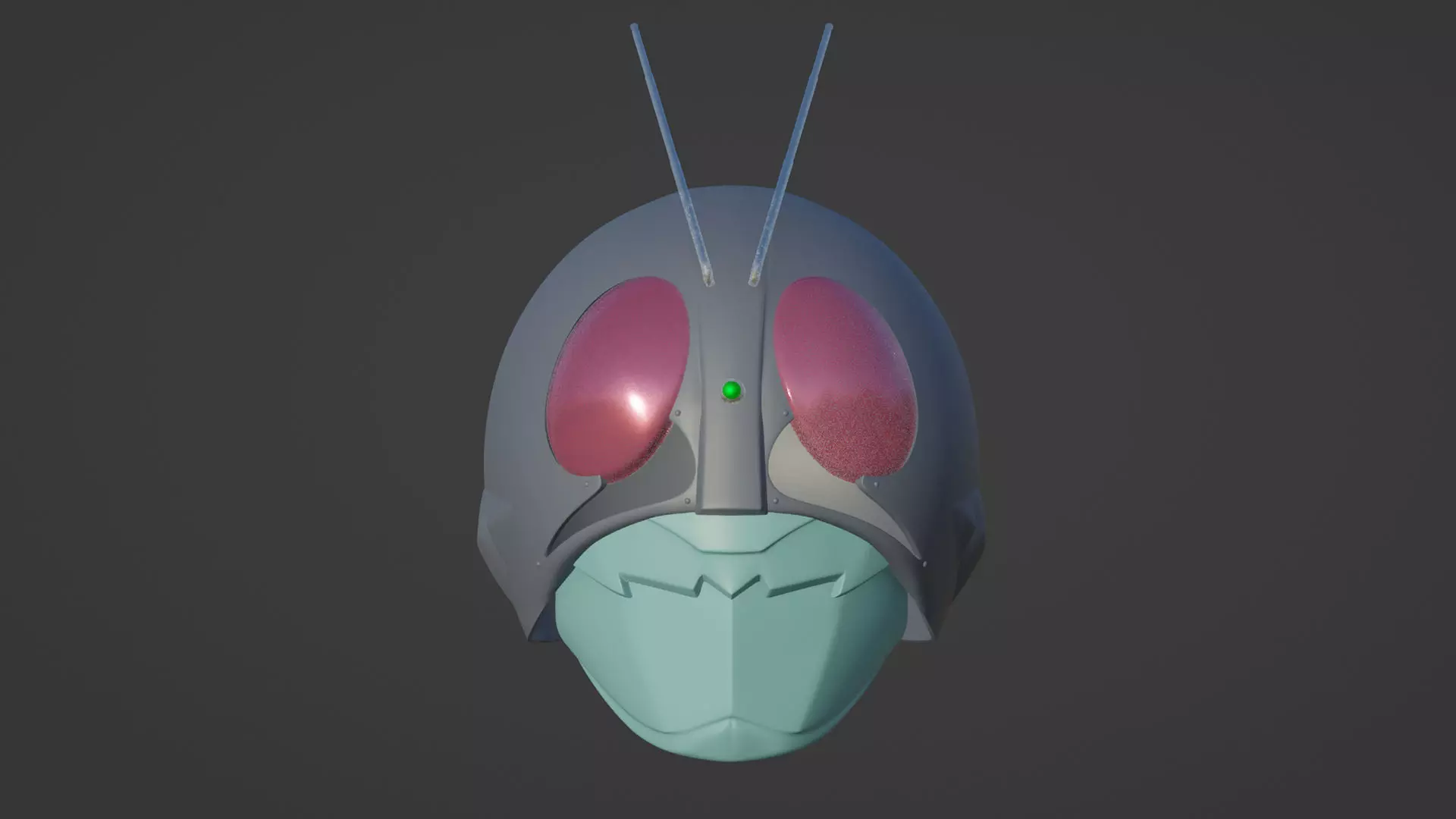 Kamen Rider Showa Ichigo Nigo Helmet Cosplay 3D print model 3D print model