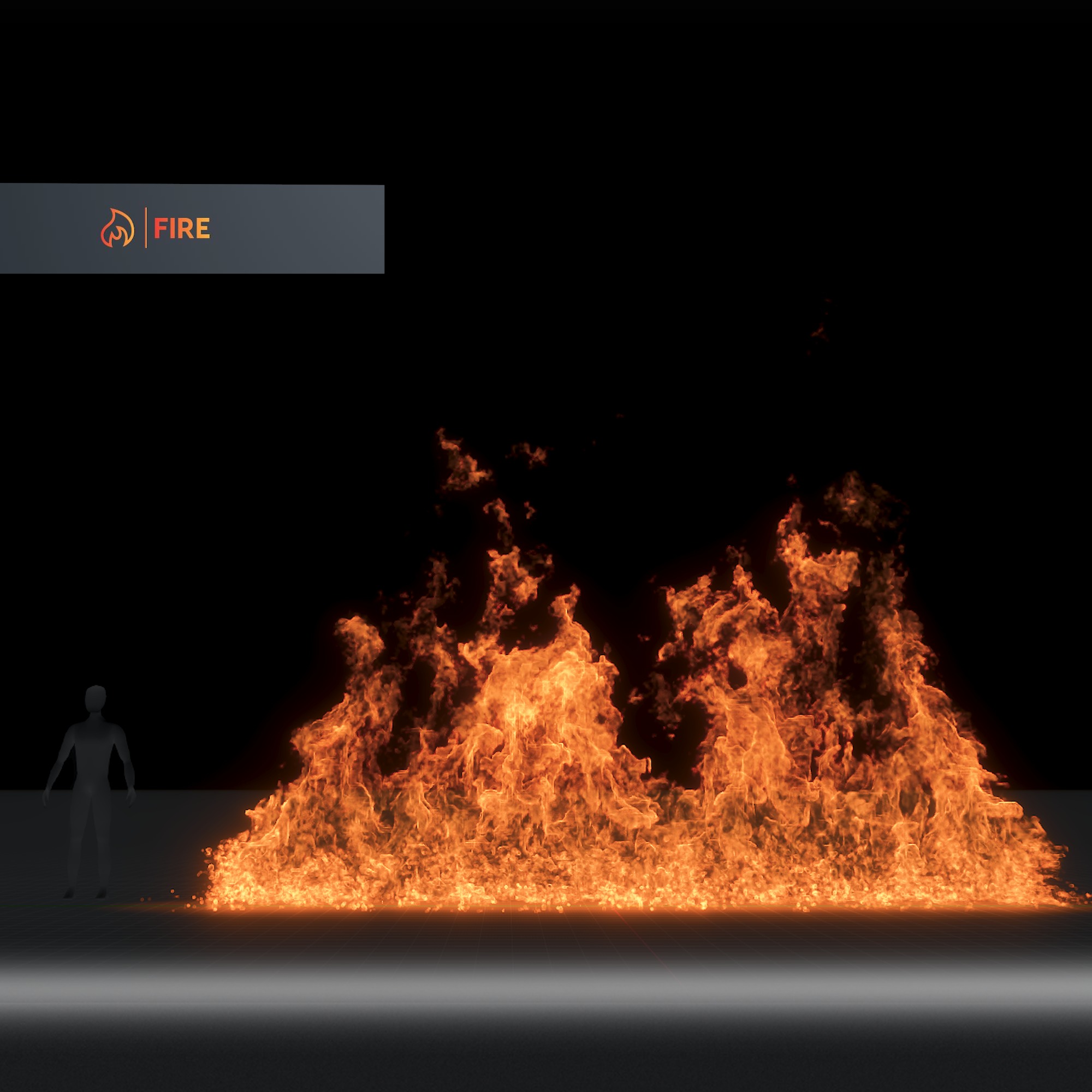 30 Fire Animation 3D Models  3D Model Collection_22