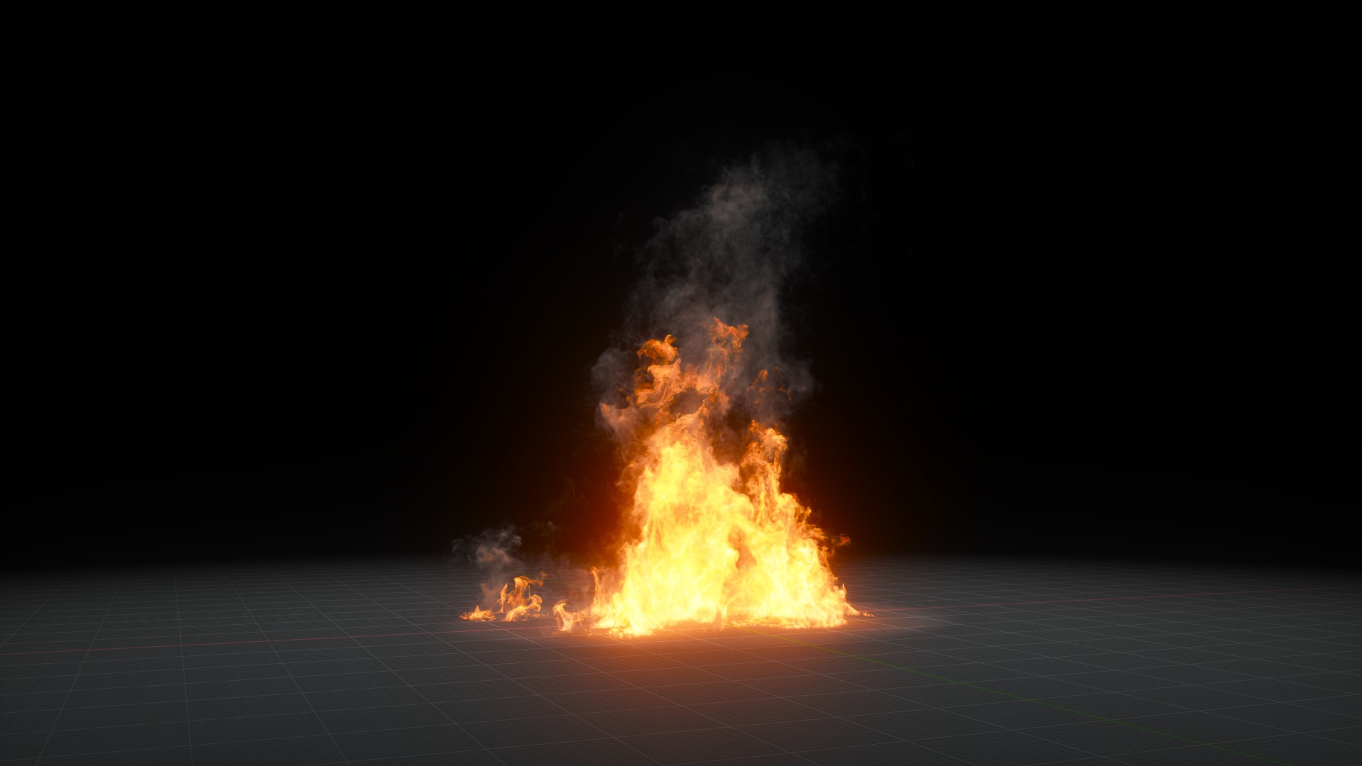 30 Fire Animation 3D Models  3D Model Collection_26