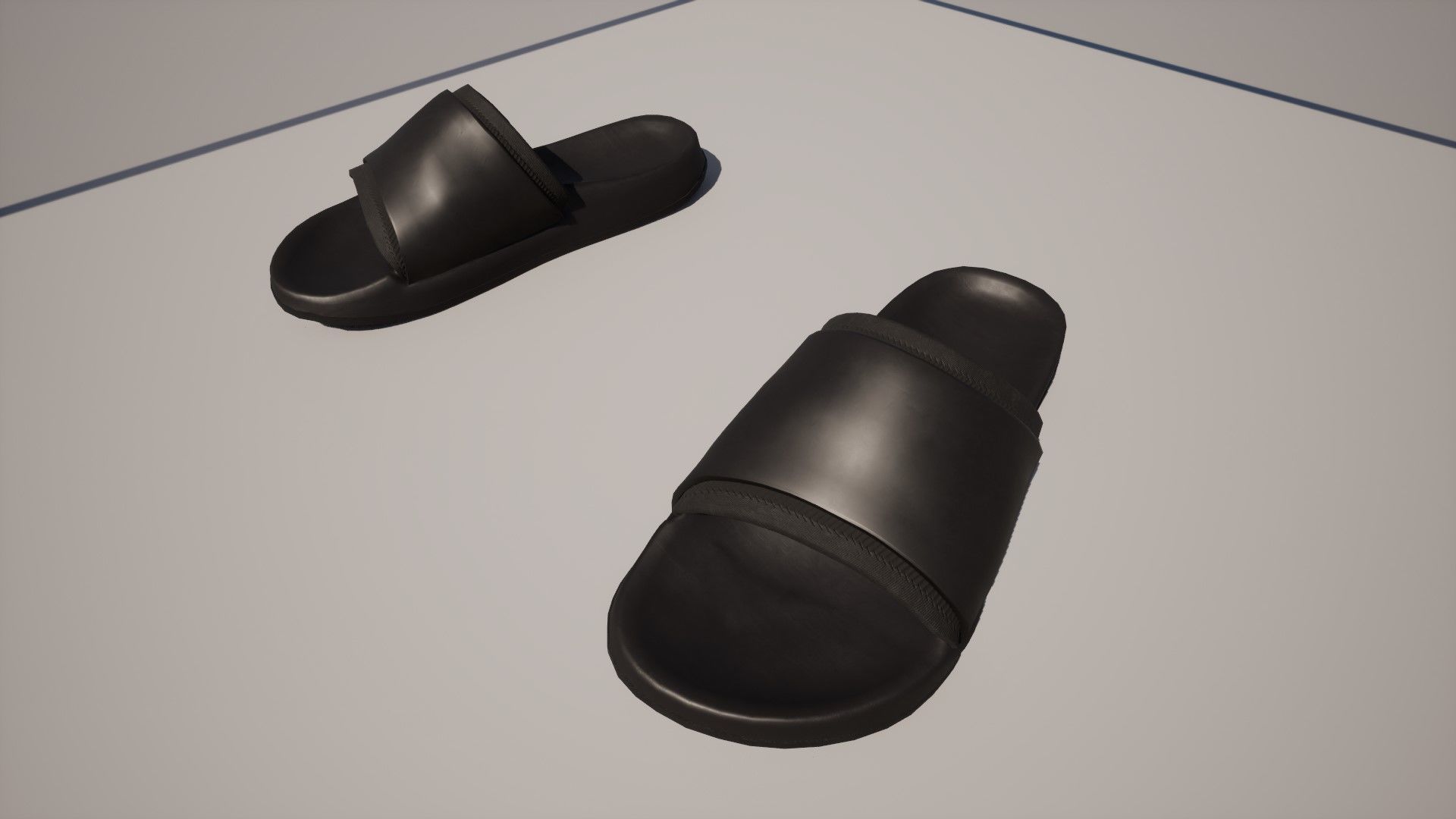 Summer Outfit 2 - Male - Female MH - UE5 Skeletons - Rigged Low-poly 3D model_22