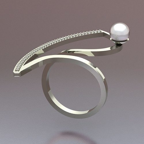 Modern Ring Free 3D print model