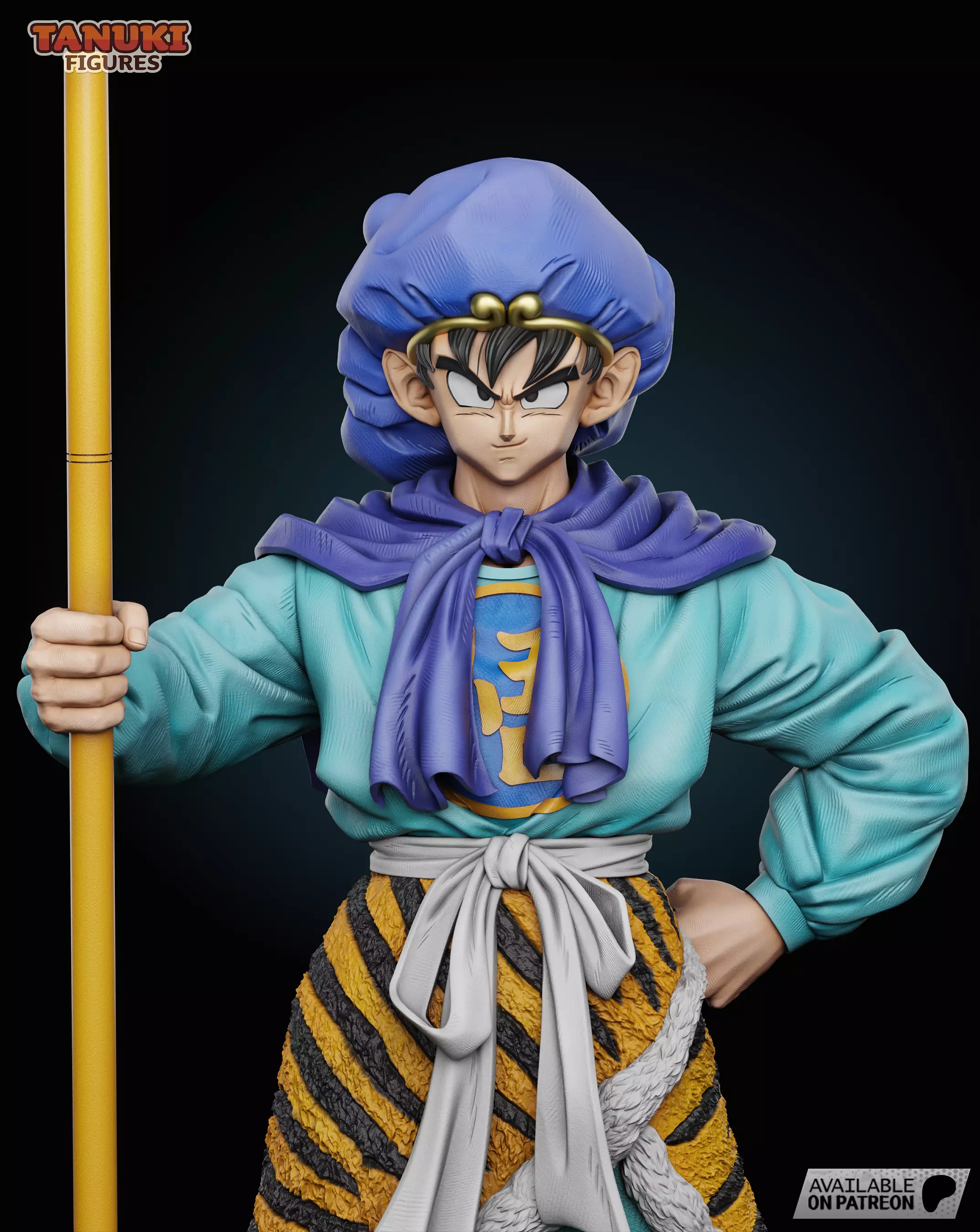 Goku Saiyuki - Dragon Ball - Fullsize 3D print model_0