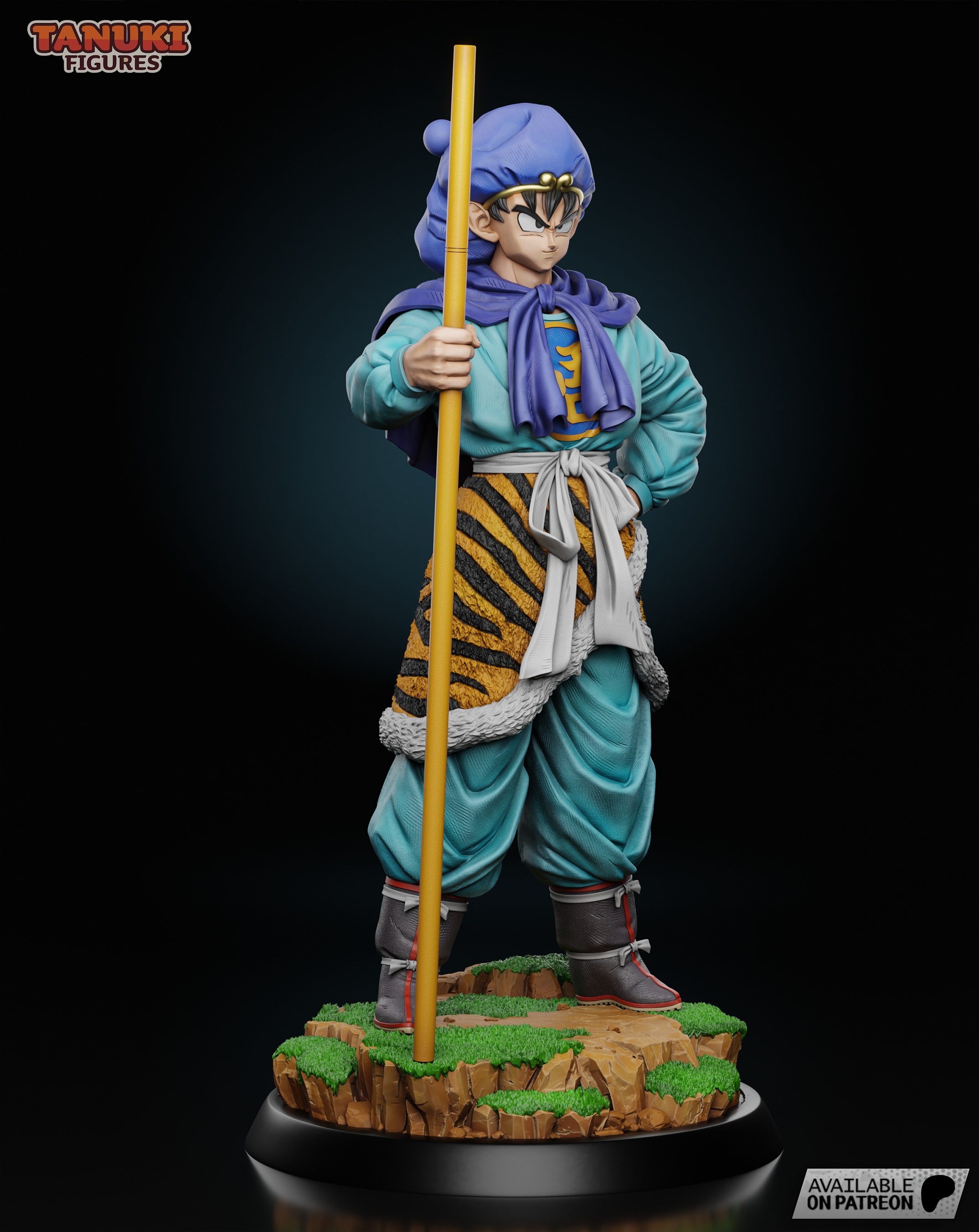 Goku Saiyuki - Dragon Ball - Fullsize 3D print model_4