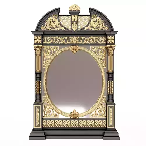 Carved Classic Mirror 07