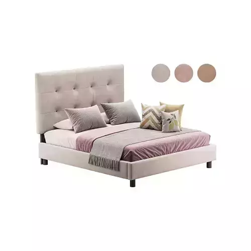 BED Alice Tufted Beige