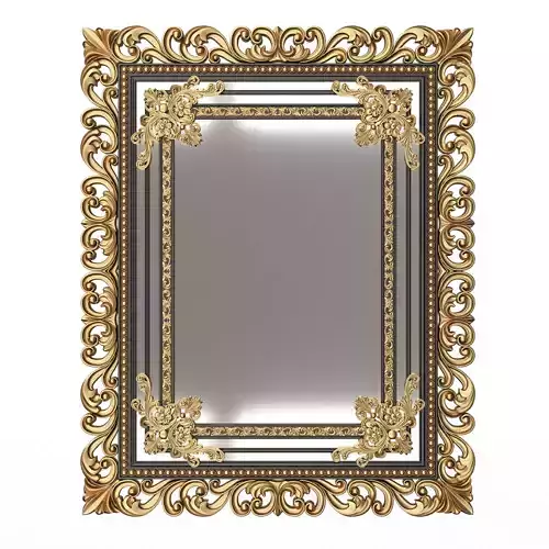 Carved Classic Mirror 09