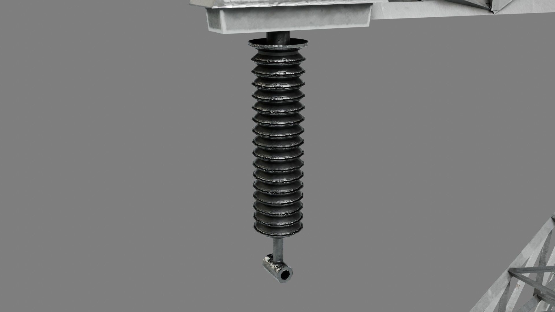 Overhead Powerline Pack Low-poly 3D model_11