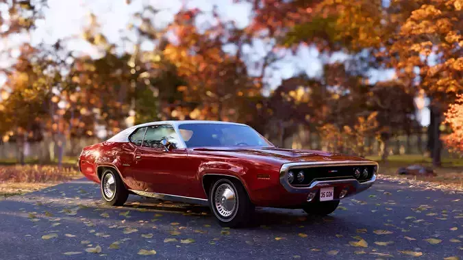 1971 Plymouth Satellite Sebring High Poly