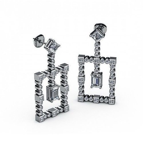 Earring  Free 3D print model Free 3D print model