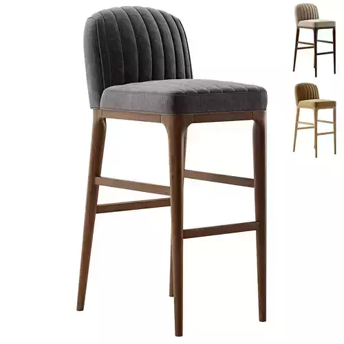 Parigi Barstool 3D model