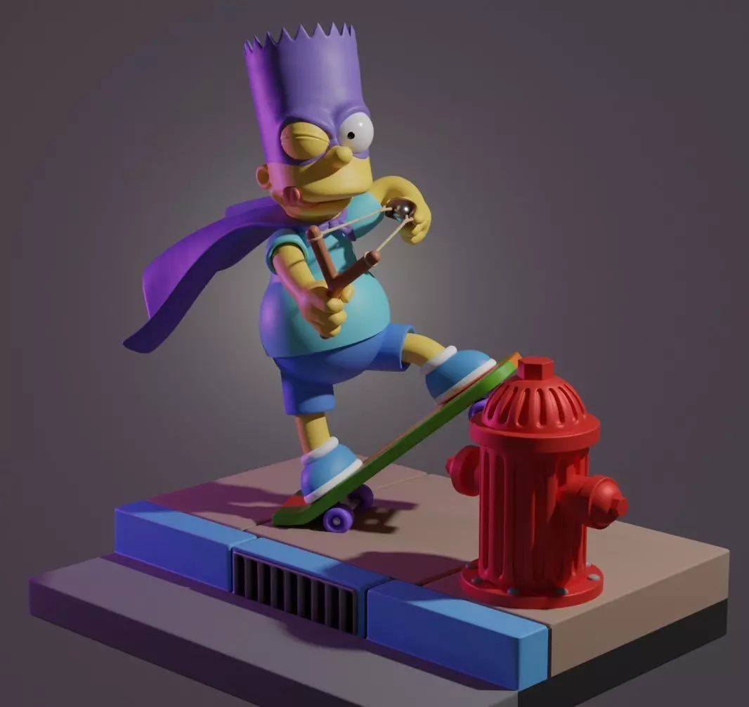 BARTMAN - THE SIMPSONS 3D print model