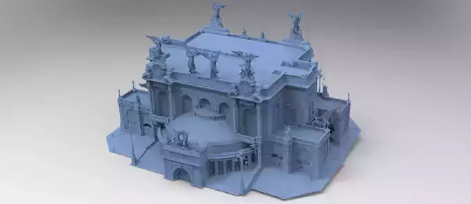 Final fantasy street exterior