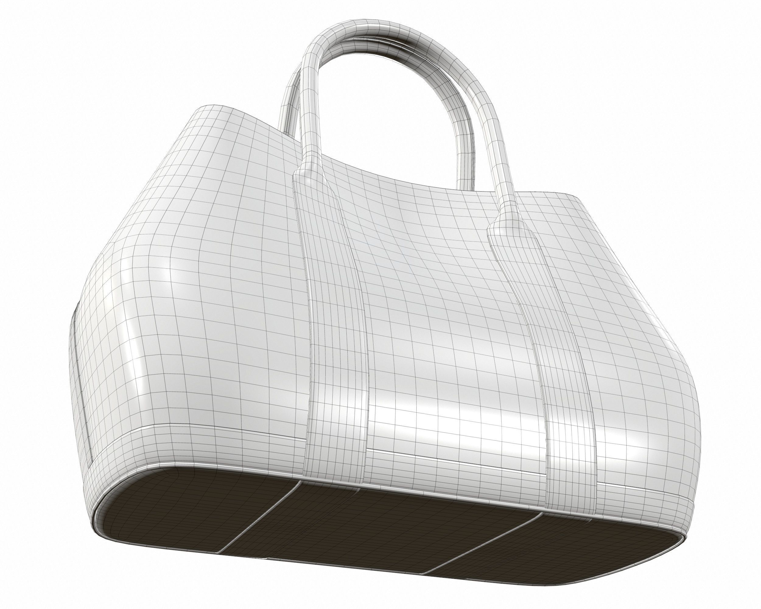 Hermes Garden Party Bag 3D Model Collection_29