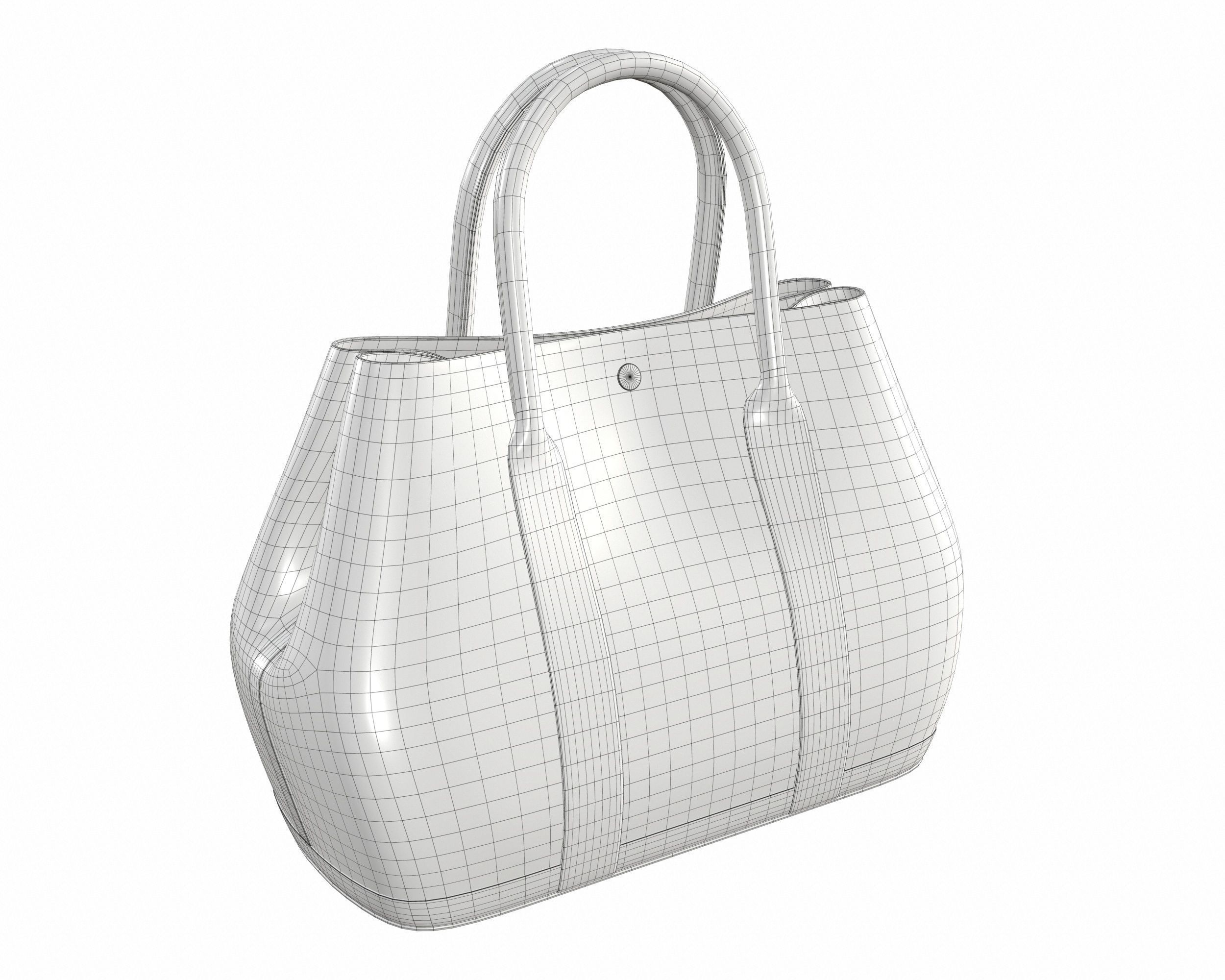 Hermes Garden Party Bag 3D Model Collection_28