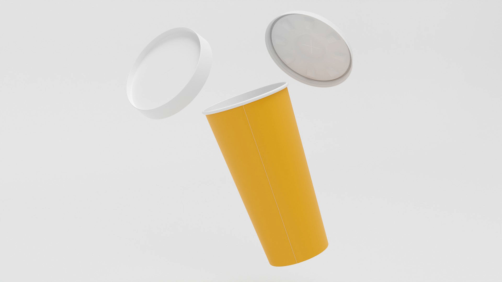 Drink Cup 3d Model Low-poly 3D model_34