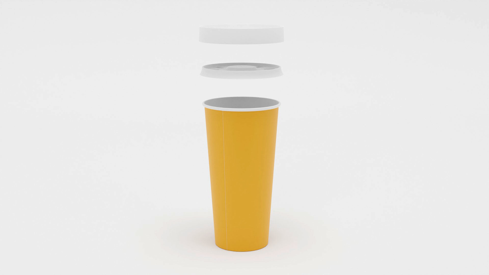 Drink Cup 3d Model Low-poly 3D model_25