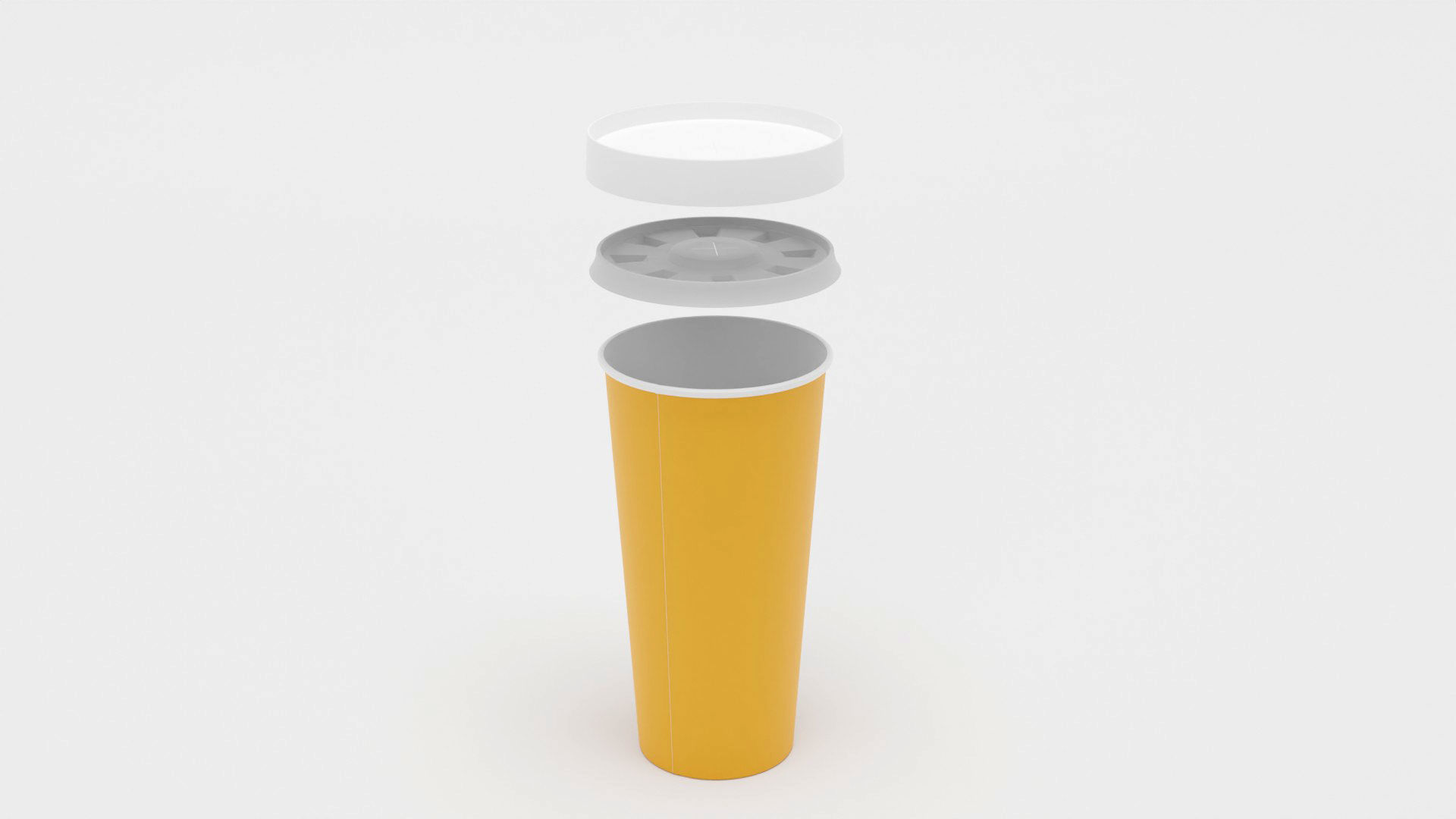 Drink Cup 3d Model Low-poly 3D model_19