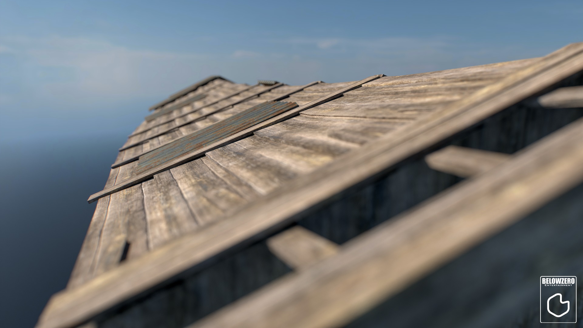 HouseBoat Low-poly 3D model_3