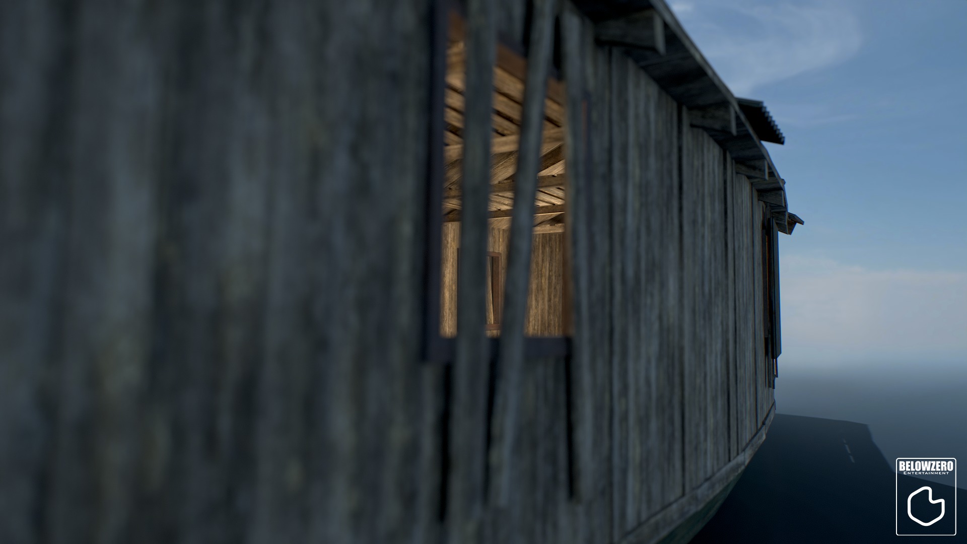 HouseBoat Low-poly 3D model_4